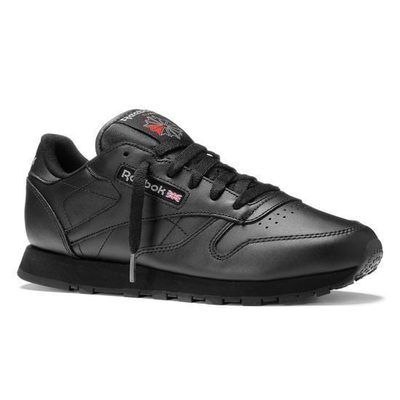 Reebok women classic leather (3912), Black, medium