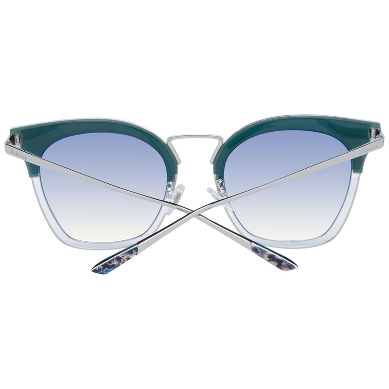 Blue metal sunglasses-null