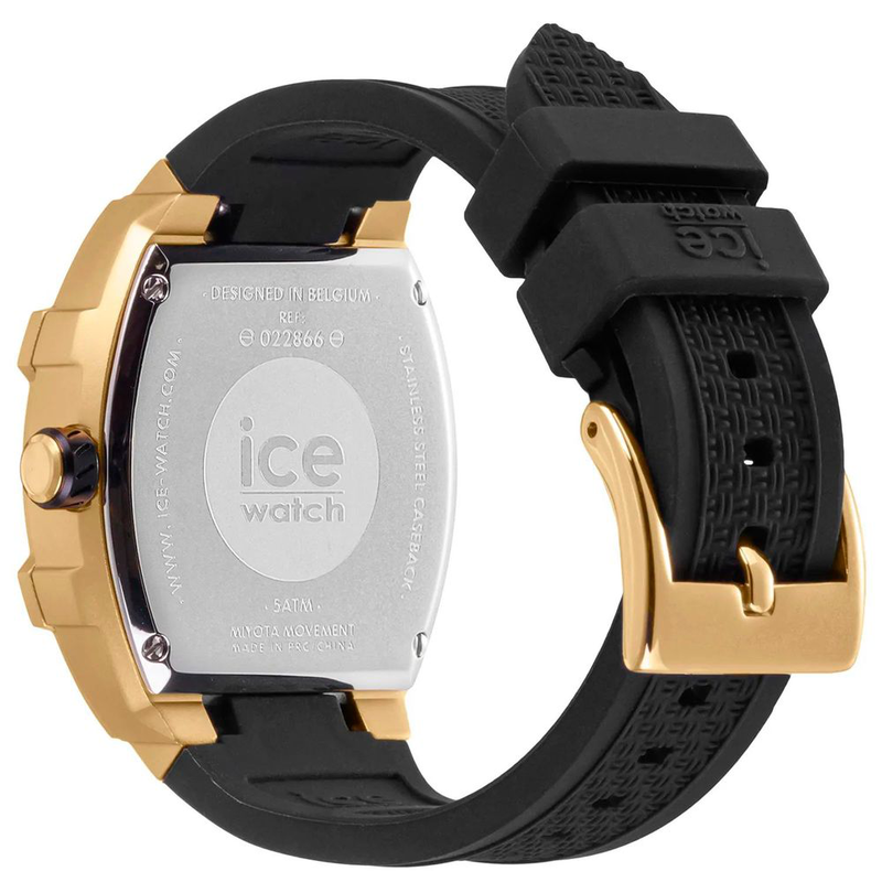 Black synthetic bracelet watch-null