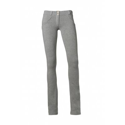 Wr.upr jersey trousers women, Grey, medium