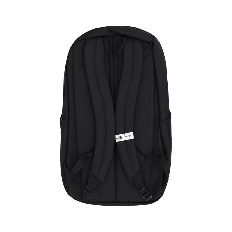 Black polyester backpack-null