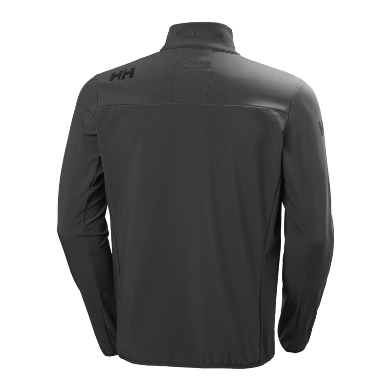 Mens crew softshell jacket 2.0 - ebony , l-null