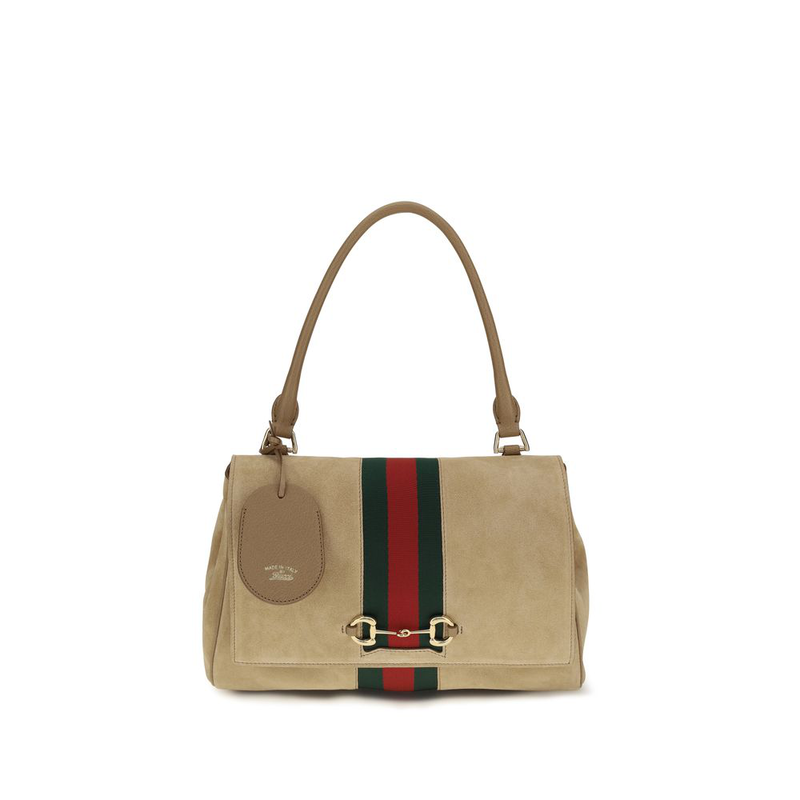 Beige calf leather bos taurus handbag-null
