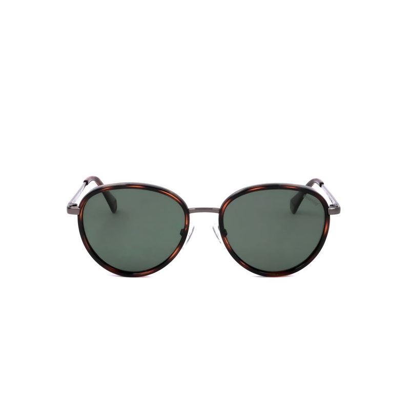 Brown metal sunglasses-null