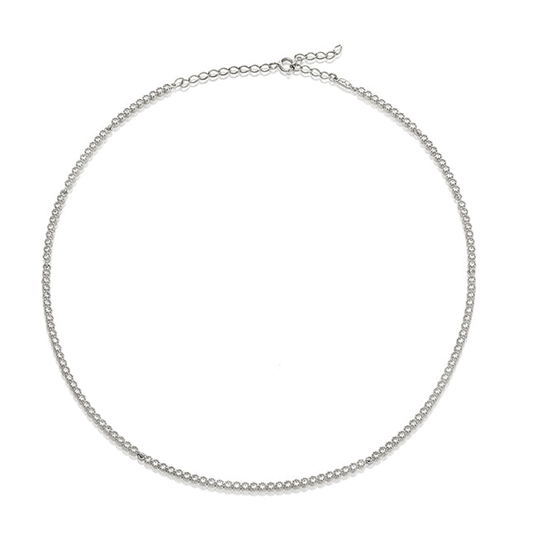 Selene tennis necklace-null
