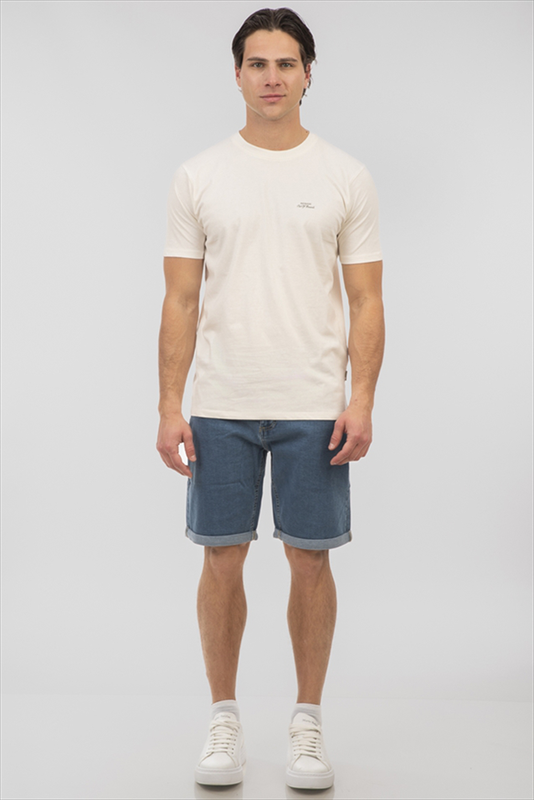 Product image: Denim ripped bermuda shorts-null