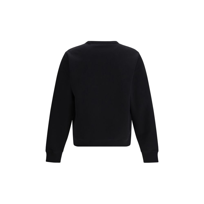 Black cotton sweatshirt-null