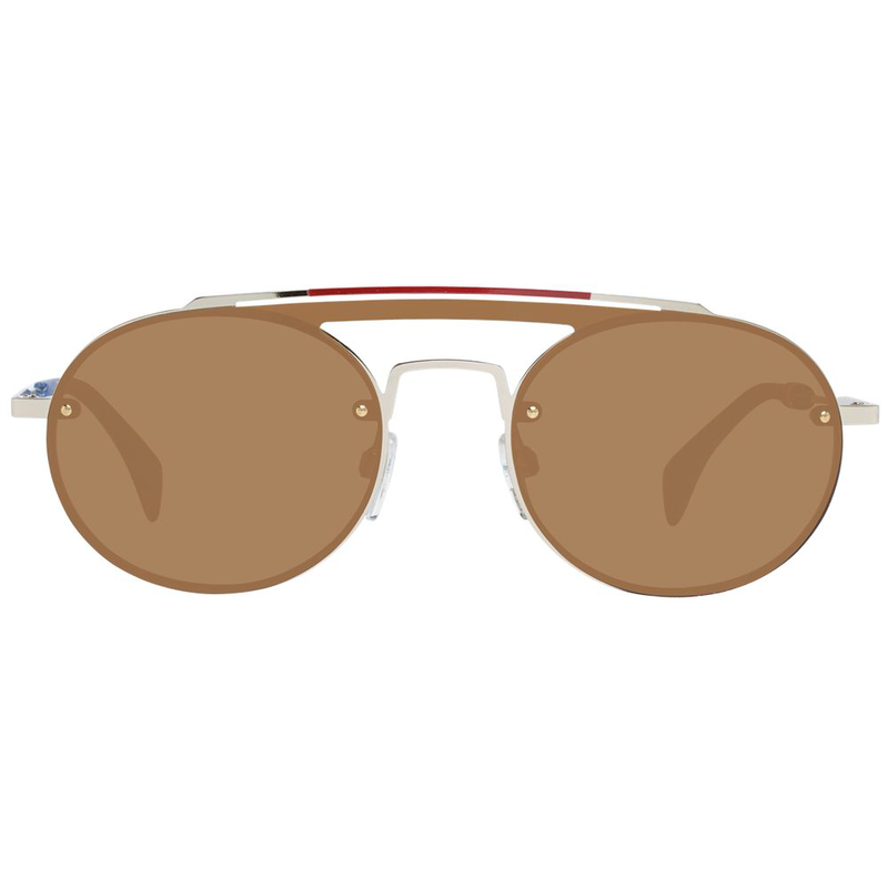 Gold metal & plastic sunglasses-null