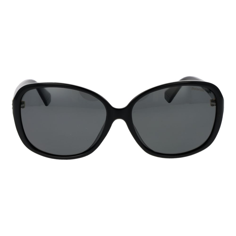 Black polycarbonate sunglasses-null