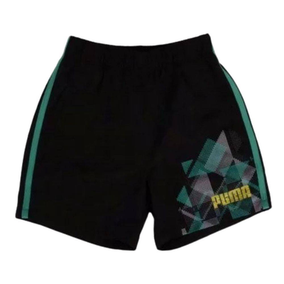 Boys fun beach short, Black, medium