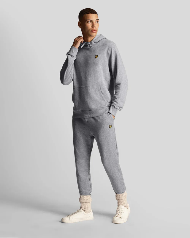 Product image: Skinny sweatpant t28 mid grey marl-null