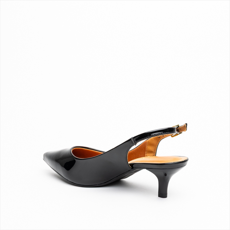 Product image: Vizzano glossy slingback low heel pumps-null