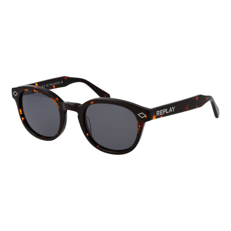 Brown acetate sunglasses-null