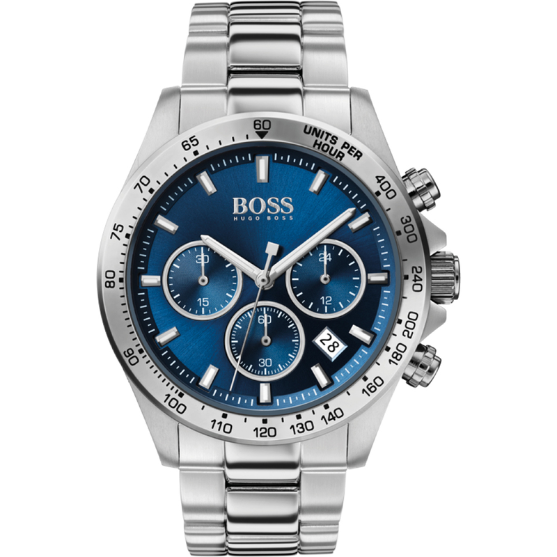 Hugo Boss men’s chronograph quartz watch hero 43mm 1513755 image number null