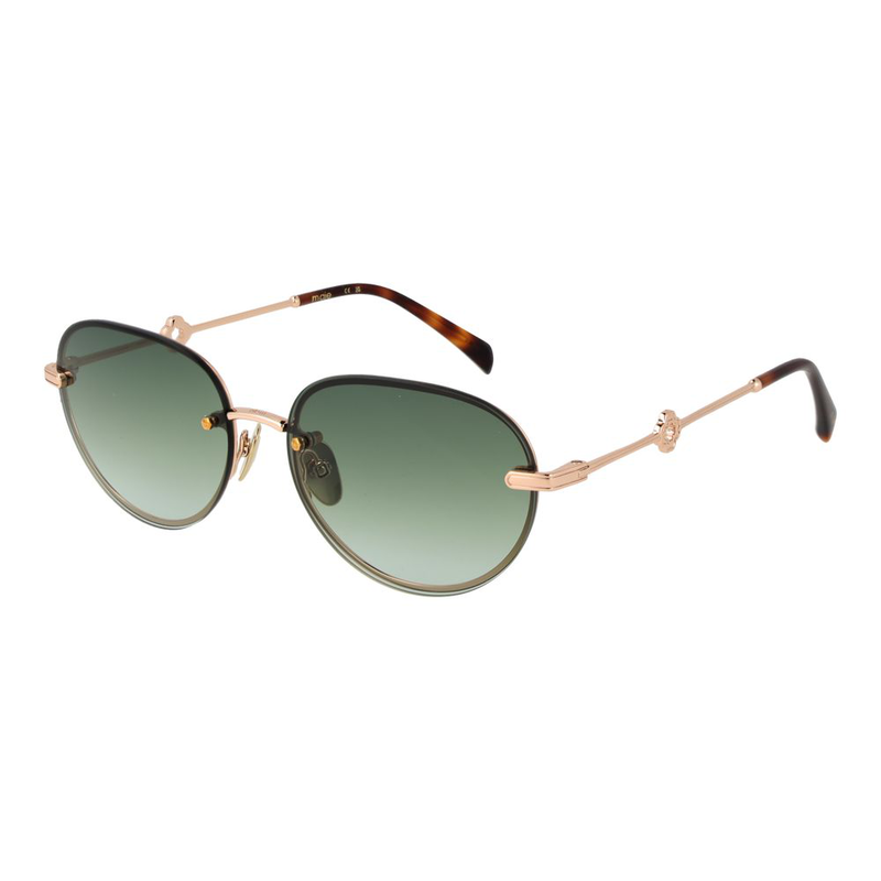 Gold metal sunglasses-null