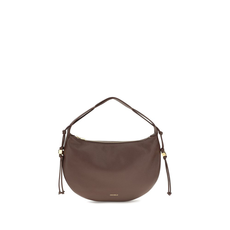 Brown calf leather bos taurus shoulder bag-null