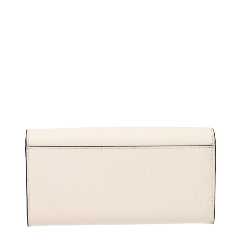 Beige leather wallet-null