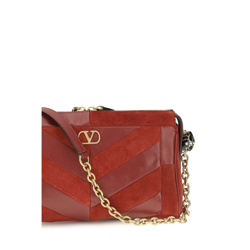 Multicolor calf leather bos taurus shoulder bag-null