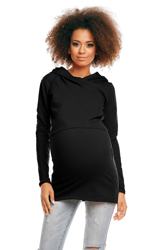 Maternity sweatshirt model 84457 peekaboo image number null