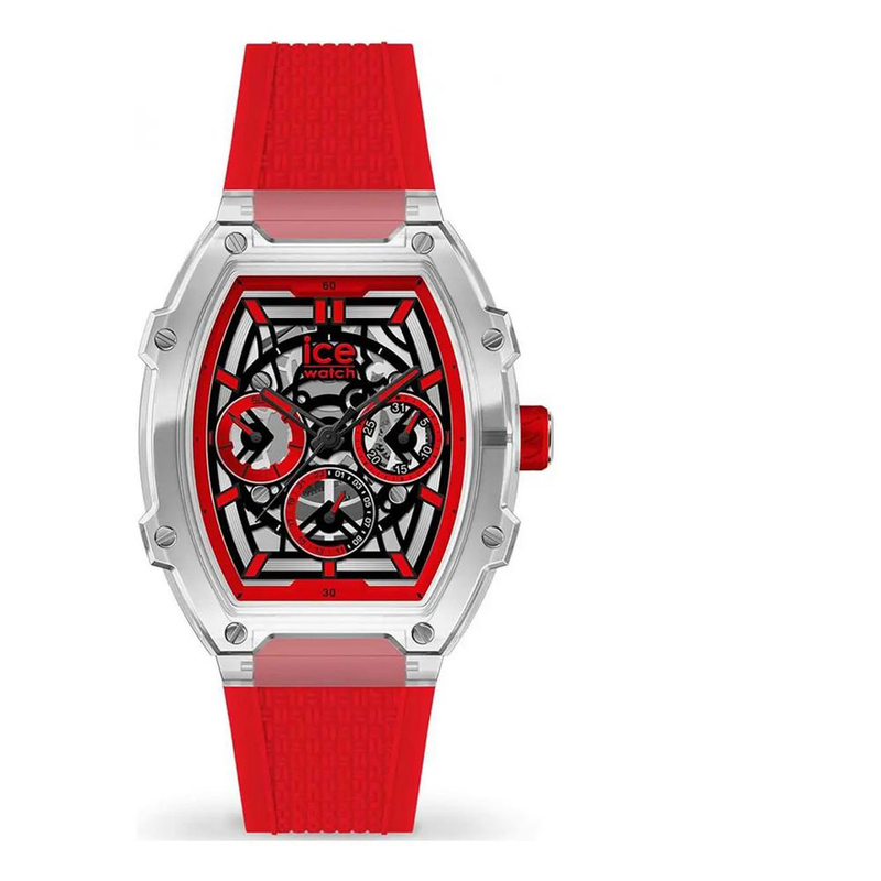 Multicolor synthetic sport watch-null