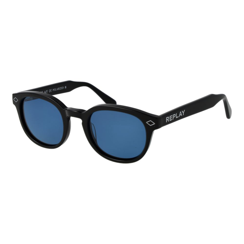 Black acetate sunglasses-null