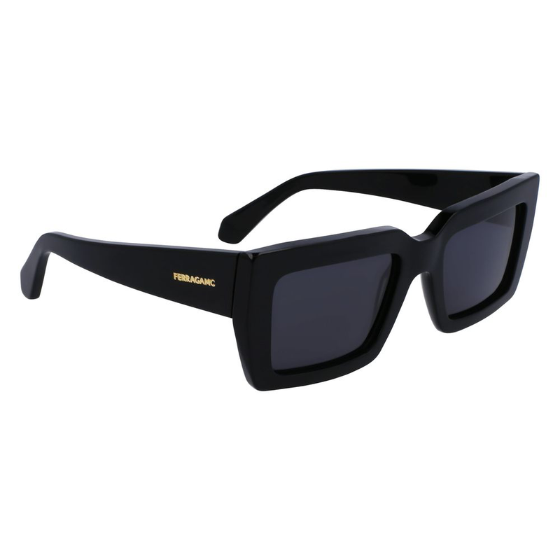 Black acetate sunglasses-null
