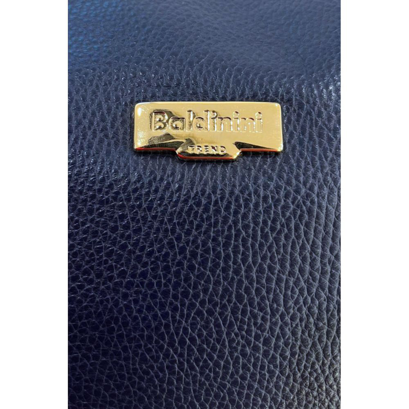 Blue leather women bag-null