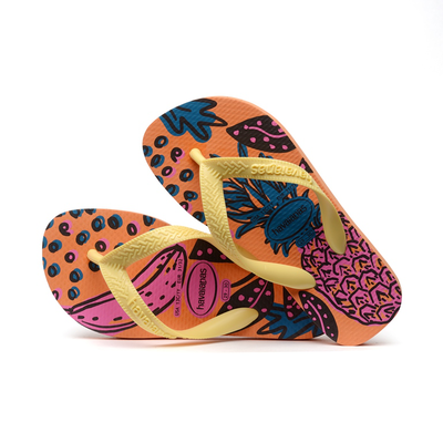 Havaianas kids top fashion, Coral Spark, medium