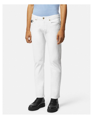 Versace jeans slim, White, medium