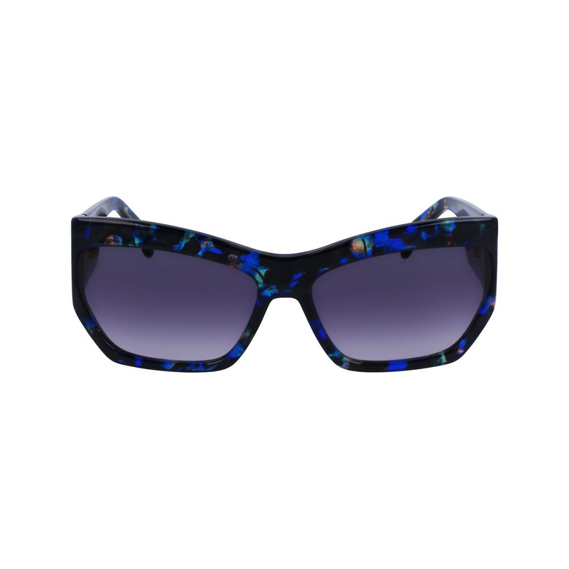Blue acetate sunglasses-null
