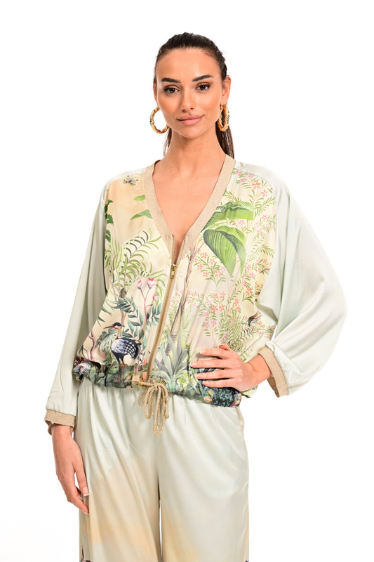 Product image: Satin jungle cardigans-null