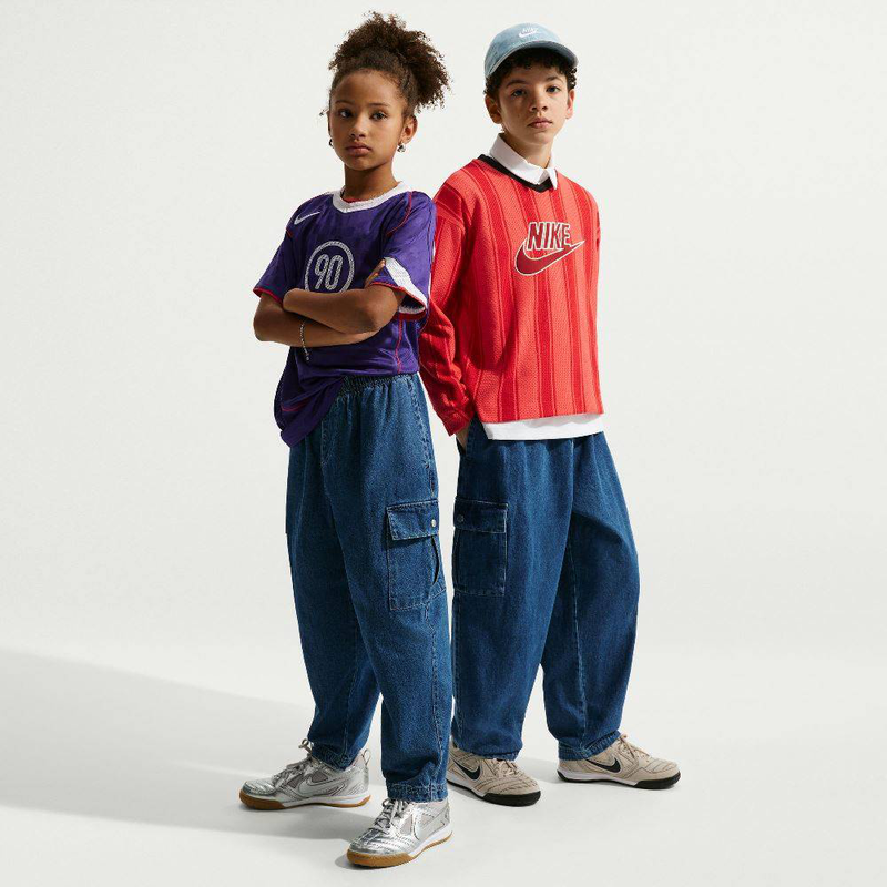 Nike sportswear denim cargo pant-null