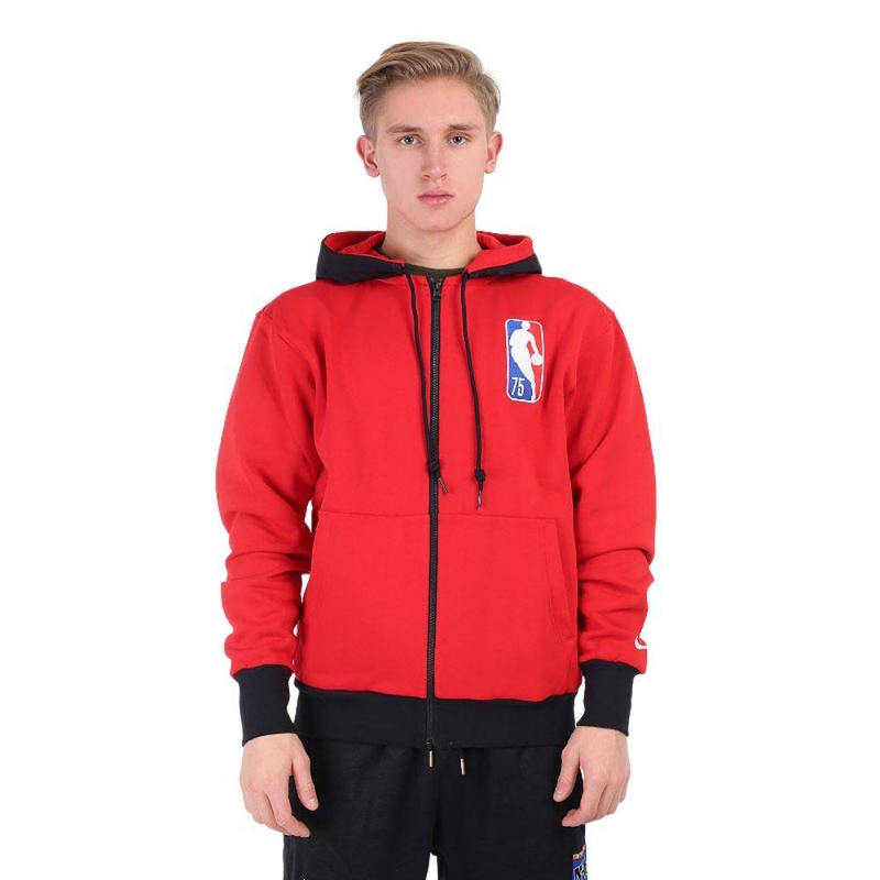 Nba chicago bulls fleece full-zip hoodie-null