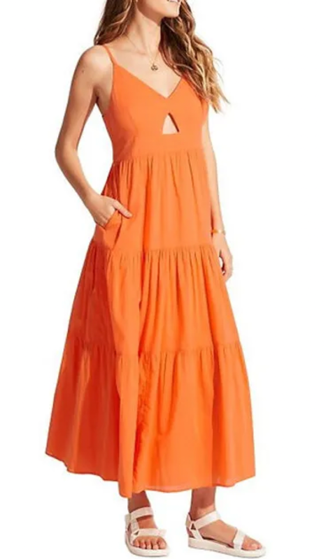 By the sea maxi dress-null