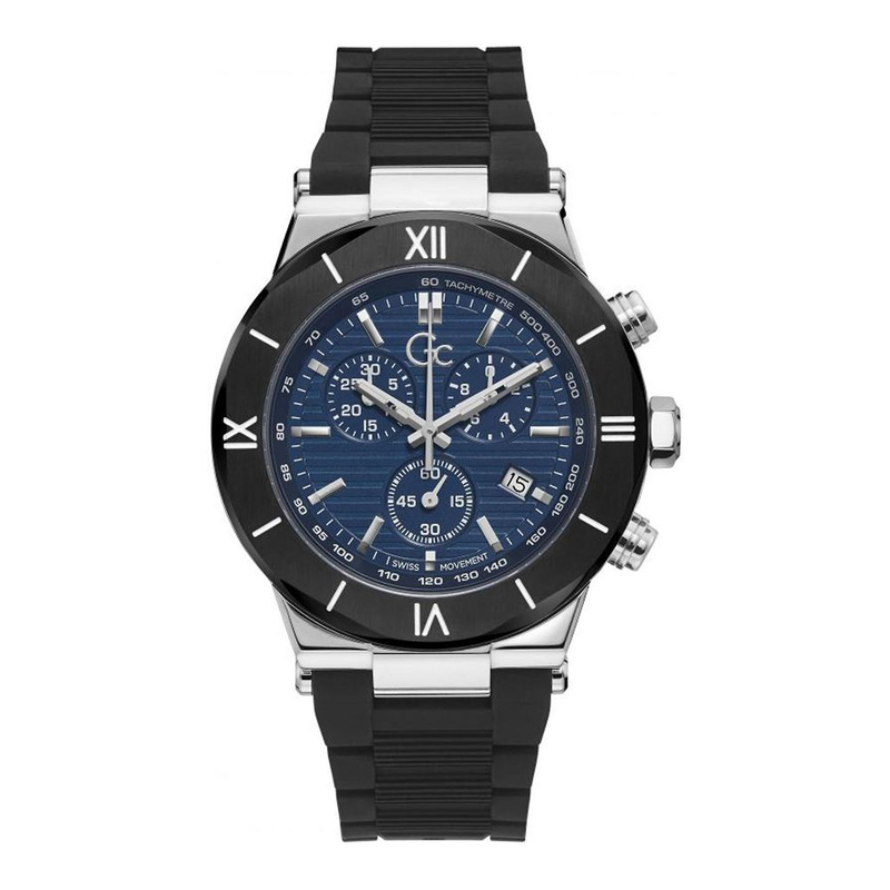Black synthetic sport watch-null