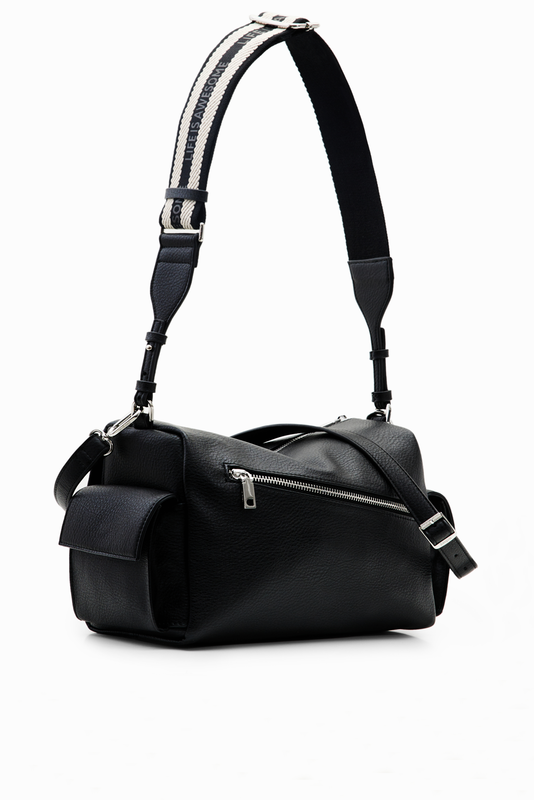 Midsize half-logo bag image number null