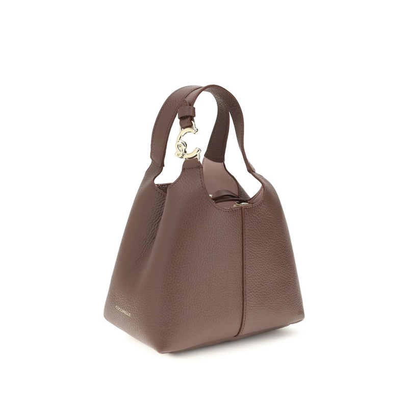 Brown calf leather bos taurus handbag-null