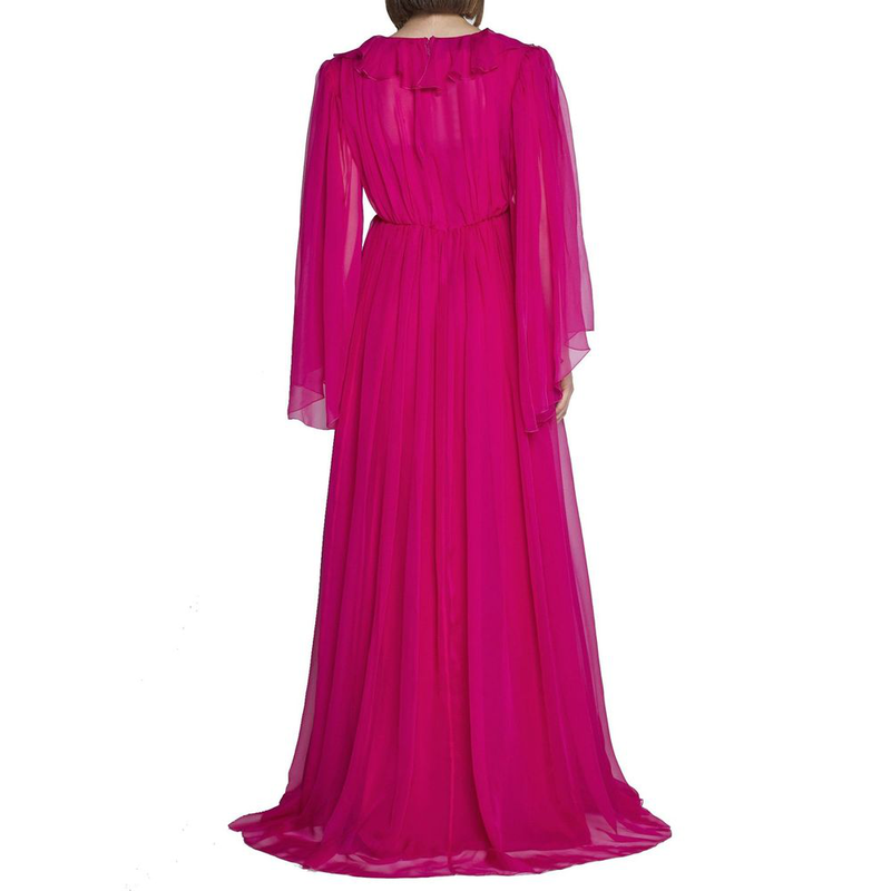 Multicolor silk casual dress-null