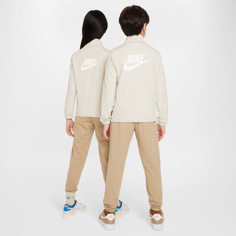 Kids poly full-zip tracksuit-null