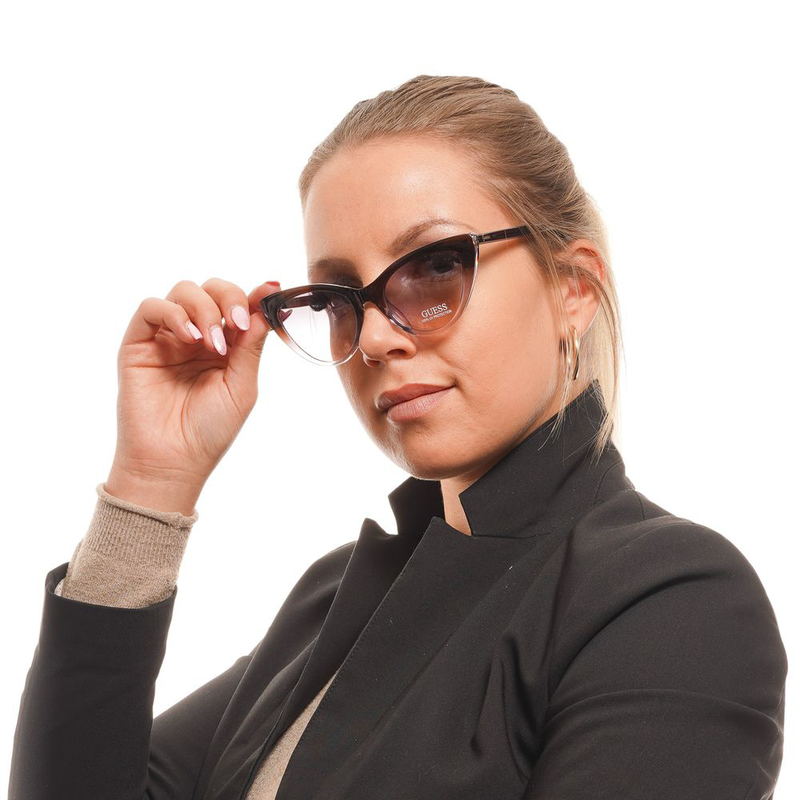 Brown plastic sunglasses-null