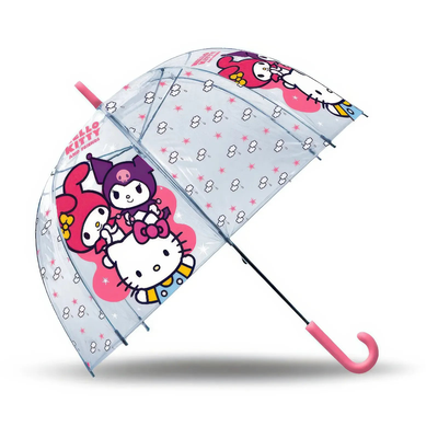 Hello kitty and friends manual umbrella 46cm, , medium