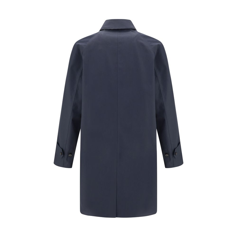 Blue cotton coat-null