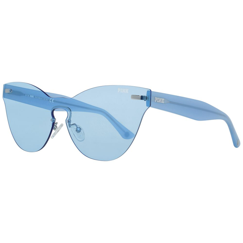 Blue plastic sunglasses-null