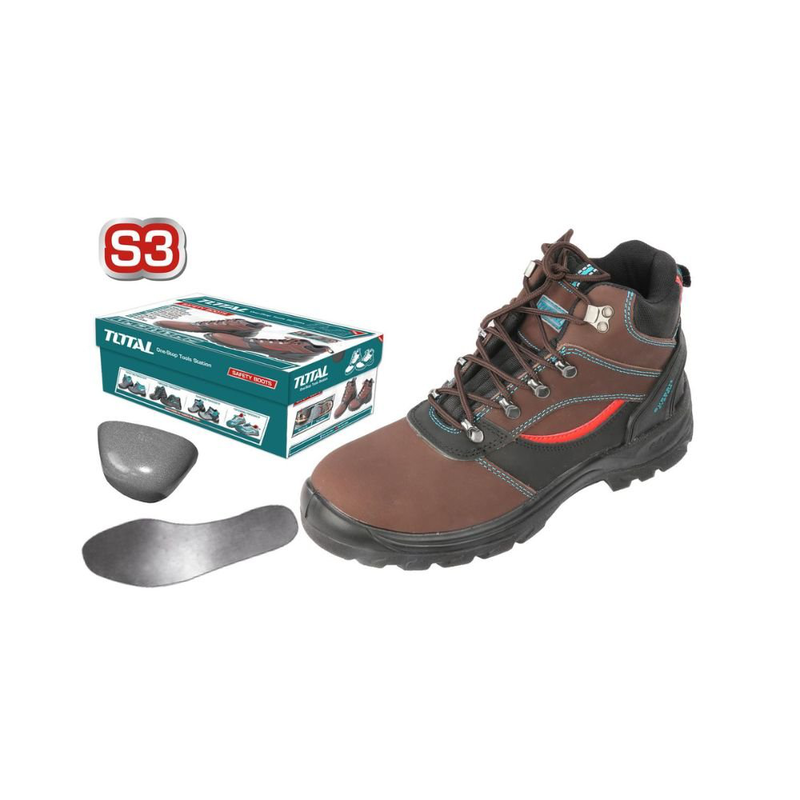 Product image: Total μποτάκι ασφαλείας tsp227s3 s3 με πιστοποίηση προστασίας src μέγεθος 39-null