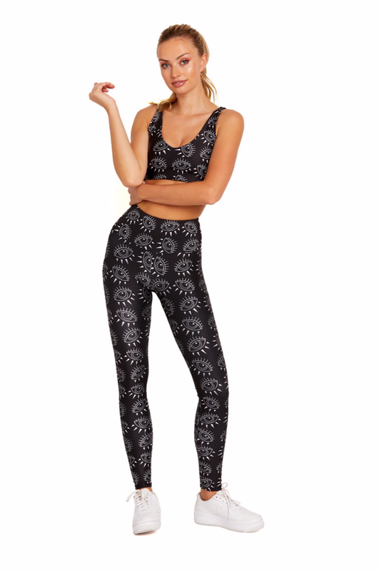 Goldsheep night sky eye legging-null