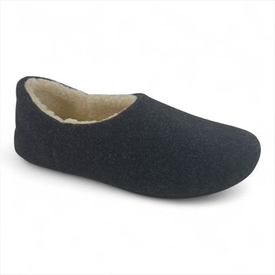 Tm019-003 - comfor men slipper winter, Blue, medium