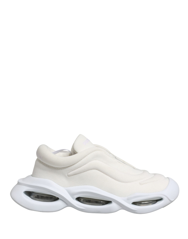 White slip on wave low top sneakers shoes-null