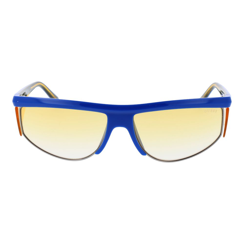 Blue plastic sunglasses-null
