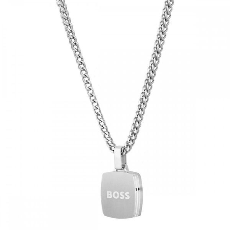 Boss men's jewellery necklace, , medium image number null