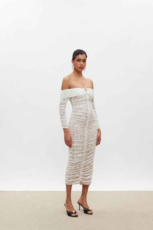 Mix & match louise lace dress-null
